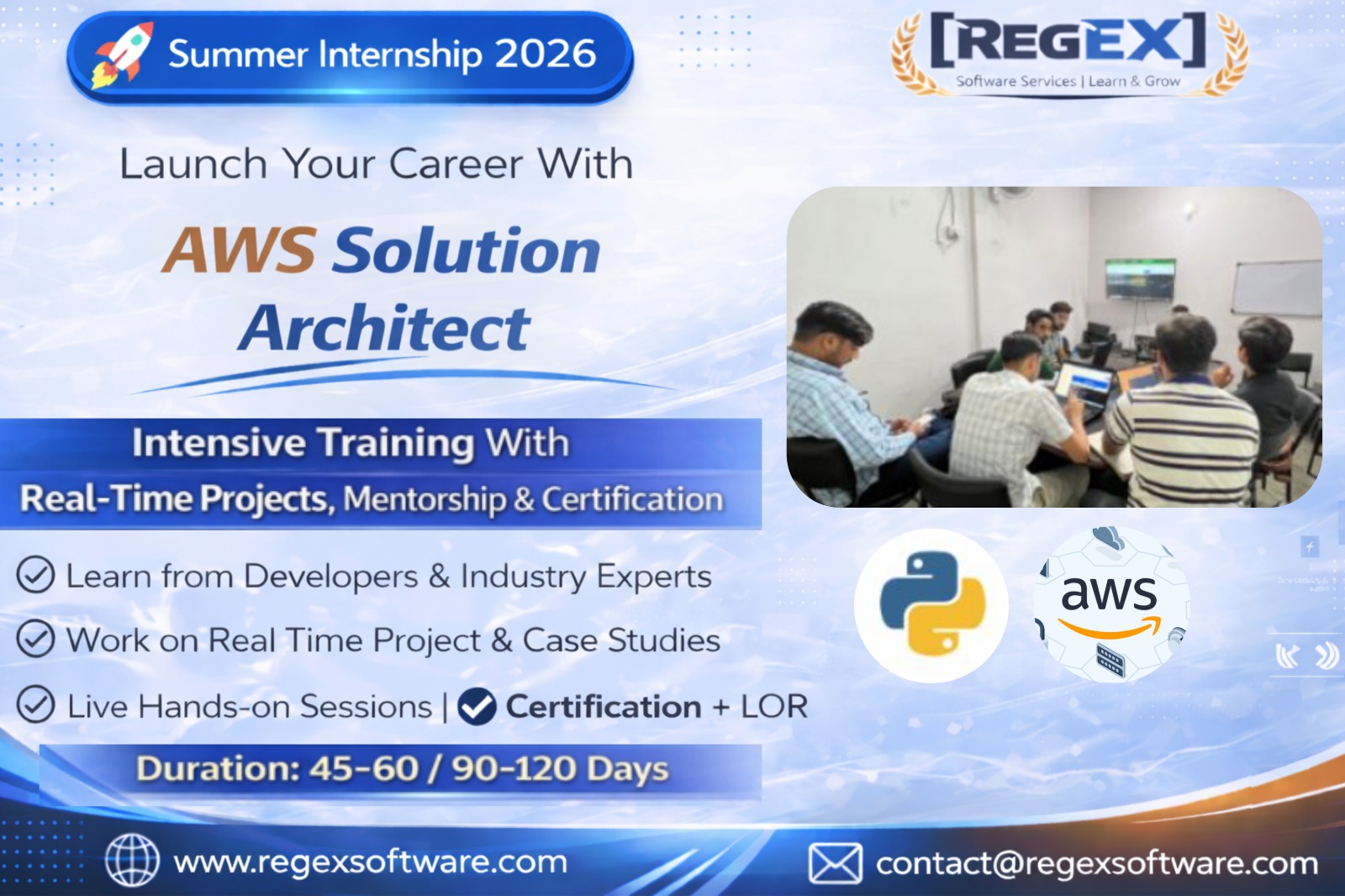 Best Project-Based Summer Internship Training Program in Jaipur