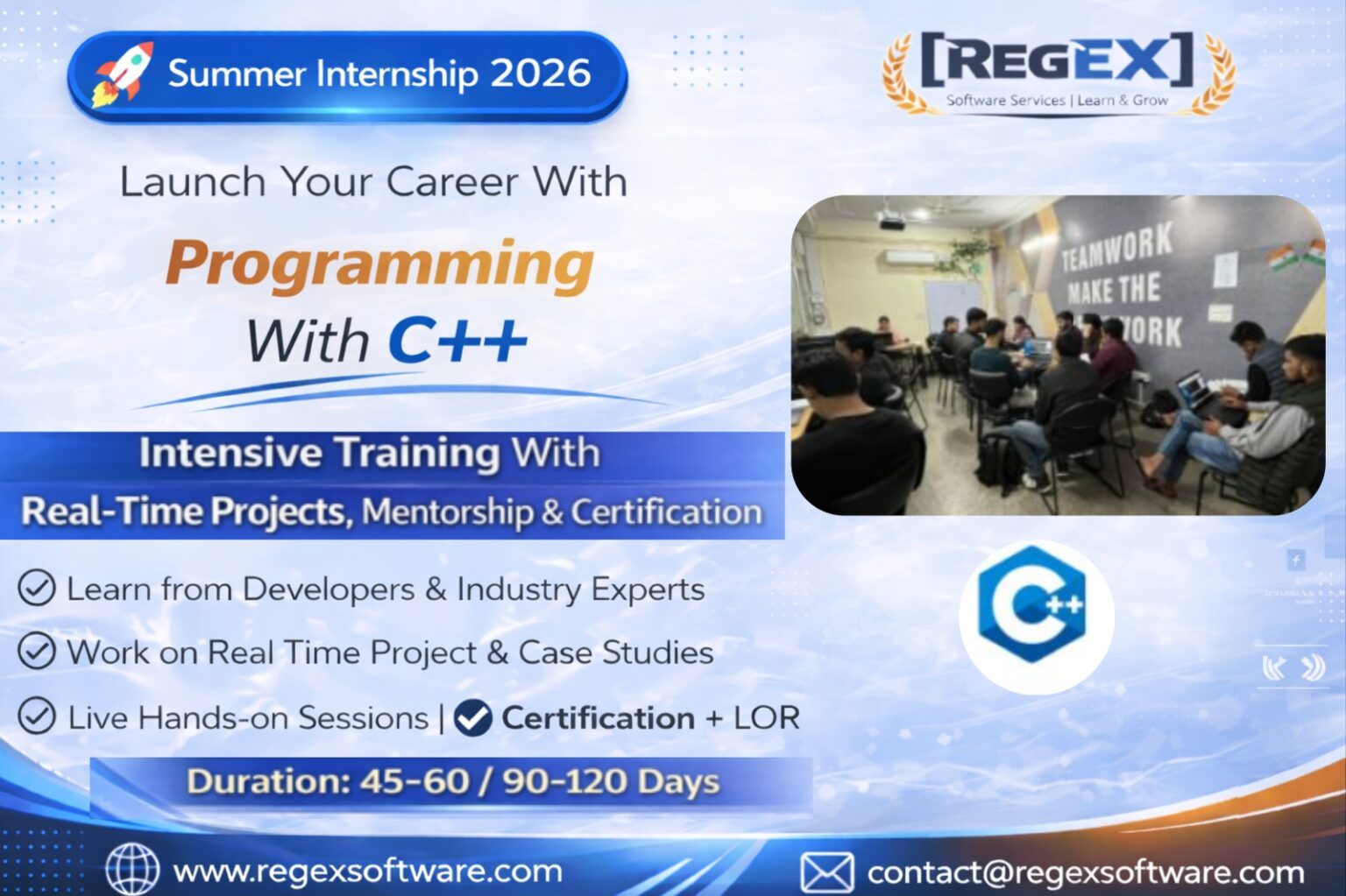 Best Project-Based Summer Internship Training Program in Jaipur