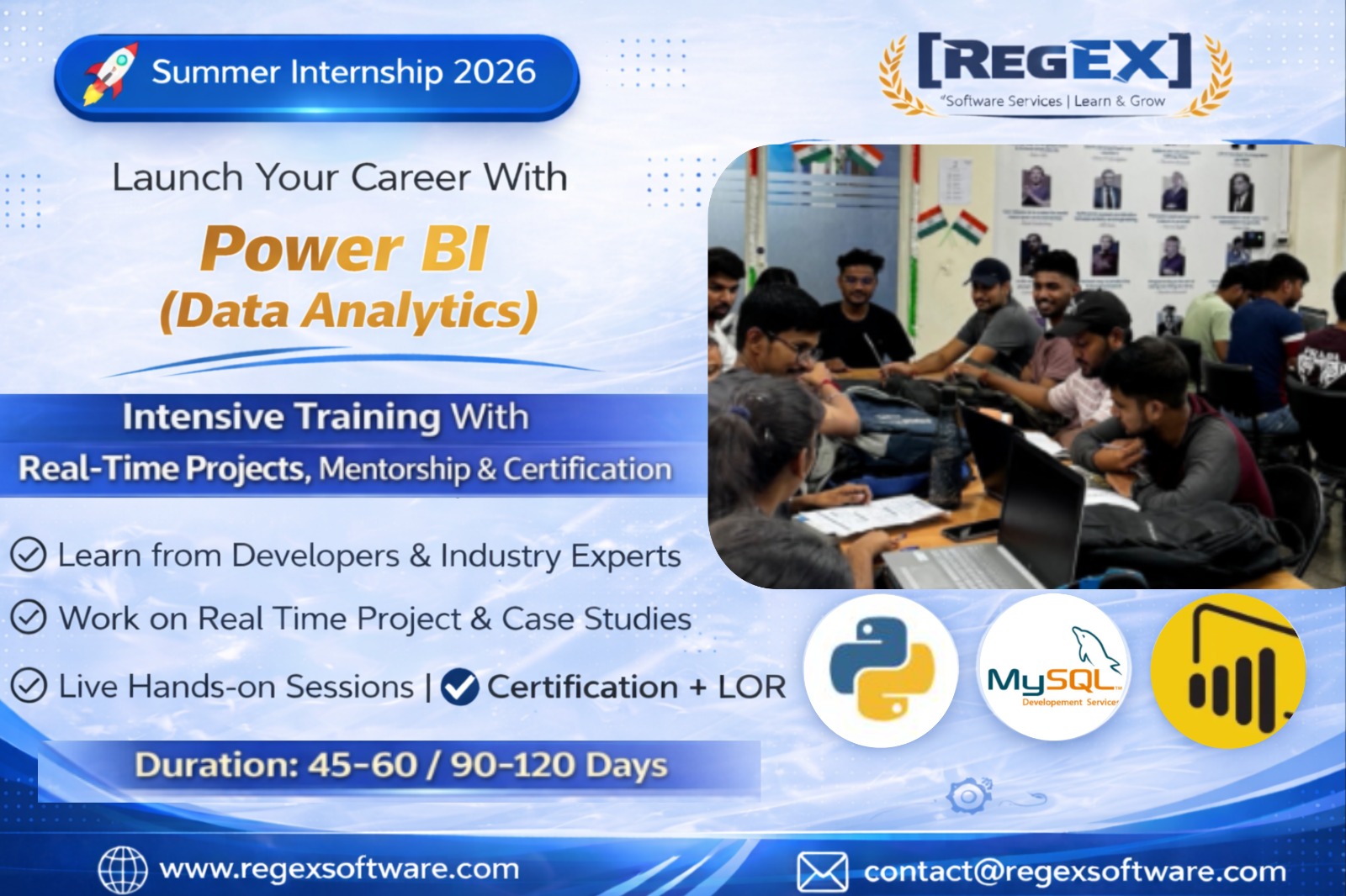 Best Project-Based Summer Internship Training Program in Jaipur
